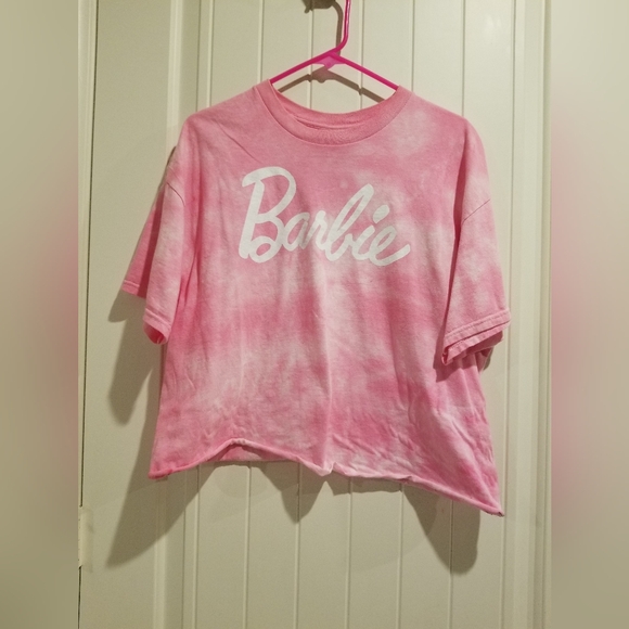 Pink Barbie (half top) Tshirt - Picture 3 of 3